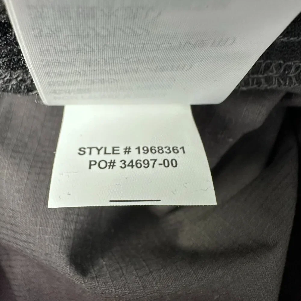 prAna Men's Double Peak‎ Ripstop Tapered Leg Pant, Size W32 x L32, Charcoal
